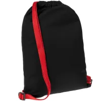 Рюкзак Nock, черный с красной стропой