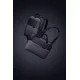 Сумка для ноутбука Qibyte Laptop Bag, темно-серая с черными вставками