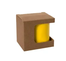 Коробка для кружек 25903, 27701, 27601, размер 11,8х9,0х10,8 см, микрогофрокартон, коричневый