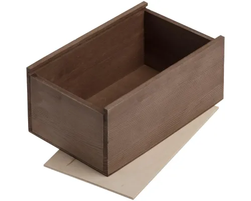 Деревянный ящик Boxy, малый, тонированный Деревянный ящик Boxy, малый, тонированный