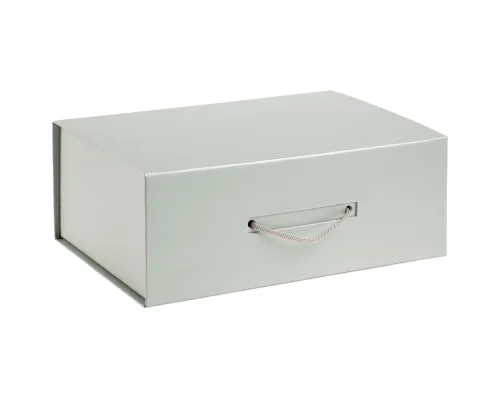 Коробка New Case, серебристая Коробка New Case, серебристая