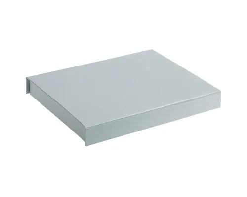 Коробка Memo Pad для блокнота, флешки и ручки, серебристая Коробка Memo Pad для блокнота, флешки и ручки, серебристая