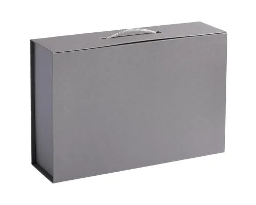 Коробка Case, подарочная, серебристая Коробка Case, подарочная, серебристая