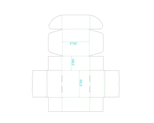 Коробка Medio, крафт Коробка Medio, крафт