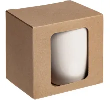 Коробка для кружки Window, крафт