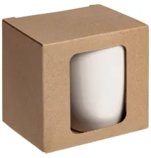 Коробка для кружки Window, крафт