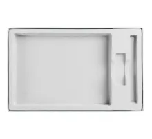 Коробка In Form под ежедневник, флешку, ручку, серебристая