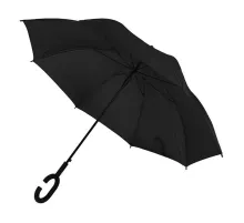 Зонт-трость HALRUM, пластиковая ручка, полуавтомат