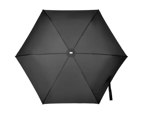Складной зонт Alu Drop S, 3 сложения, механический, черный Складной зонт Alu Drop S, 3 сложения, механический, черный