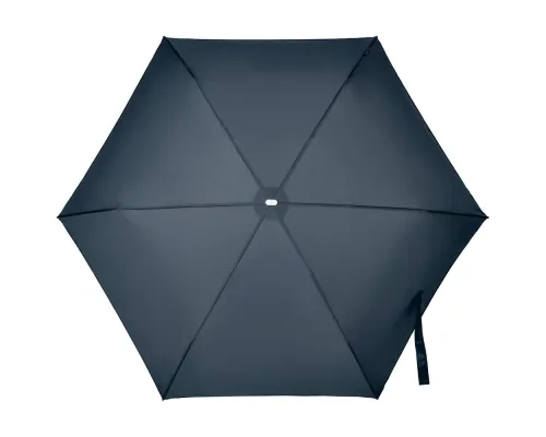 Складной зонт Alu Drop S, 3 сложения, механический, синий Складной зонт Alu Drop S, 3 сложения, механический, синий