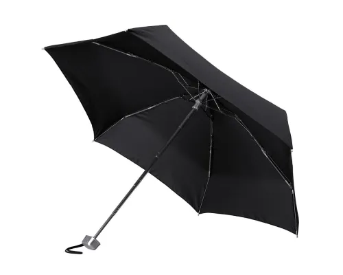 Складной зонт Alu Drop S, 5 сложений, механический, черный Складной зонт Alu Drop S, 5 сложений, механический, черный