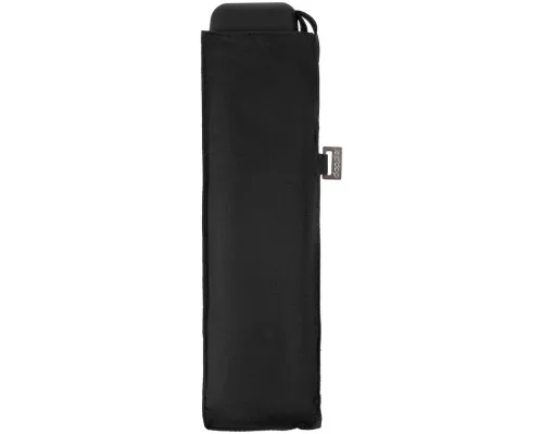 Зонт складной Carbonsteel Slim, черный Зонт складной Carbonsteel Slim, черный