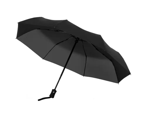 Зонт складной Monsoon, черный Зонт складной Monsoon, черный