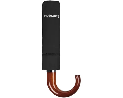 Складной зонт Wood Classic S, черный Складной зонт Wood Classic S, черный