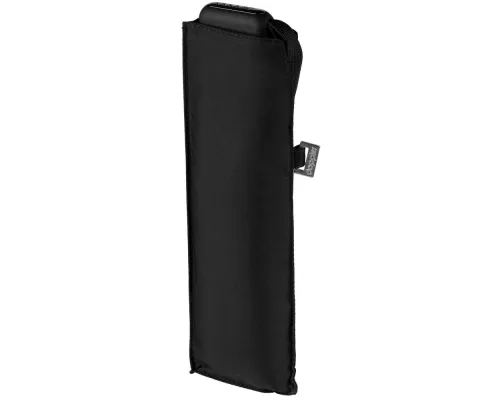 Зонт складной Carbonsteel Slim, черный Зонт складной Carbonsteel Slim, черный