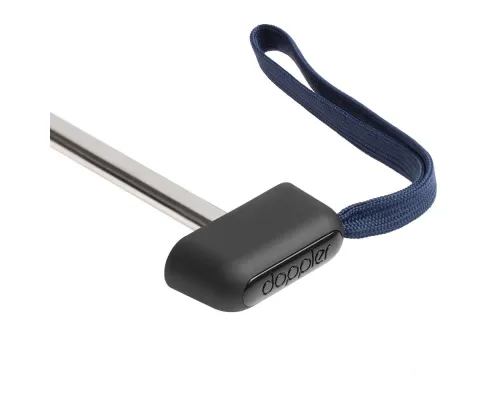 Зонт складной Carbonsteel Slim, темно-синий Зонт складной Carbonsteel Slim, темно-синий
