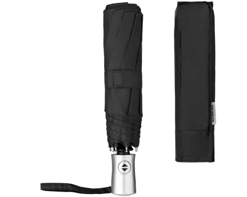 Зонт складной Rain Pro, черный Зонт складной Rain Pro, черный
