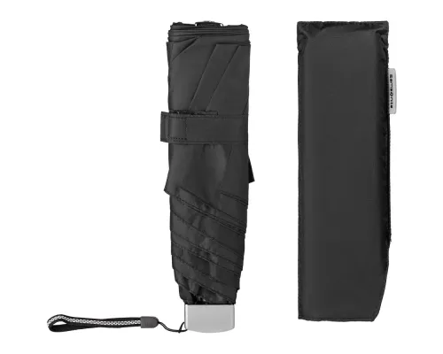 Зонт складной Rain Pro Mini Flat, черный Зонт складной Rain Pro Mini Flat, черный