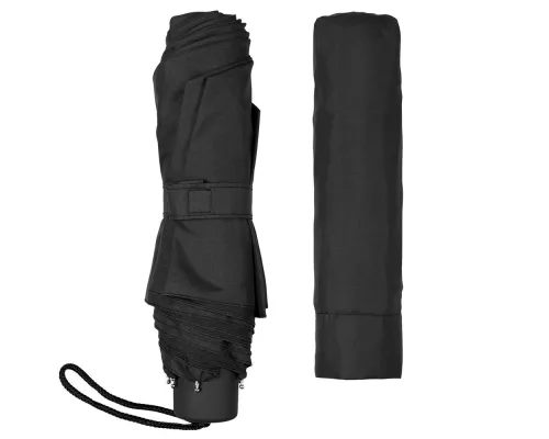 Зонт складной Unit Light, черный Зонт складной Unit Light, черный