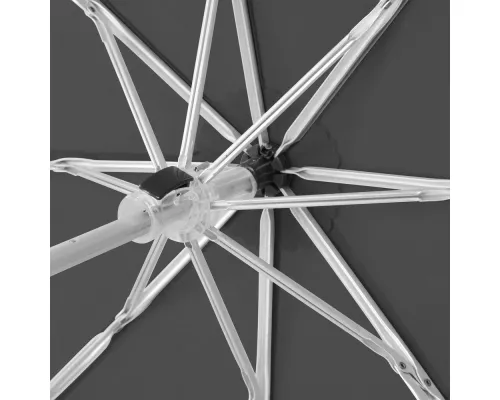 Зонт складной Fiber Alu Light, черный Зонт складной Fiber Alu Light, черный