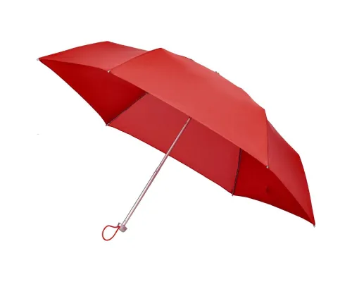 Складной зонт Alu Drop S, 3 сложения, механический, красный Складной зонт Alu Drop S, 3 сложения, механический, красный
