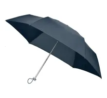 Складной зонт Alu Drop S, 3 сложения, механический, синий