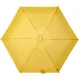 Складной зонт Alu Drop S, 4 сложения, автомат, желтый (горчичный)