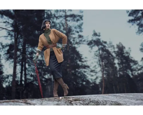 Зонт-трость Unit Promo, бордовый