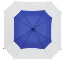 Квадратный зонт-трость Octagon, синий с белым