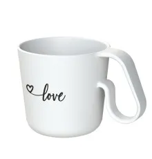 Кружка Love, белая