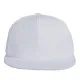 Бейсболка Unit Snapback с прямым козырьком, белая