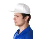 Бейсболка Unit Snapback с прямым козырьком, белая