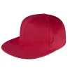 Бейсболка Unit Snapback с прямым козырьком, красная