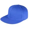 Бейсболка Unit Snapback с прямым козырьком, ярко-синяя